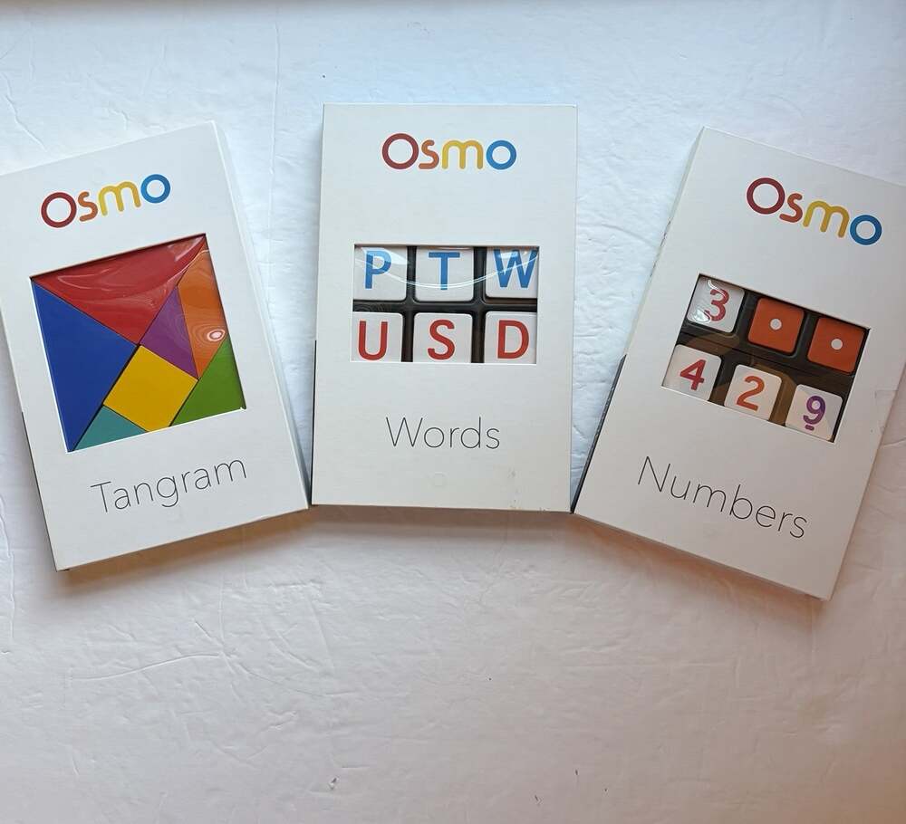 Osmo Base Coding Tangram, Words, & Numbers Educational Learning System Set - Picture 1 of 10